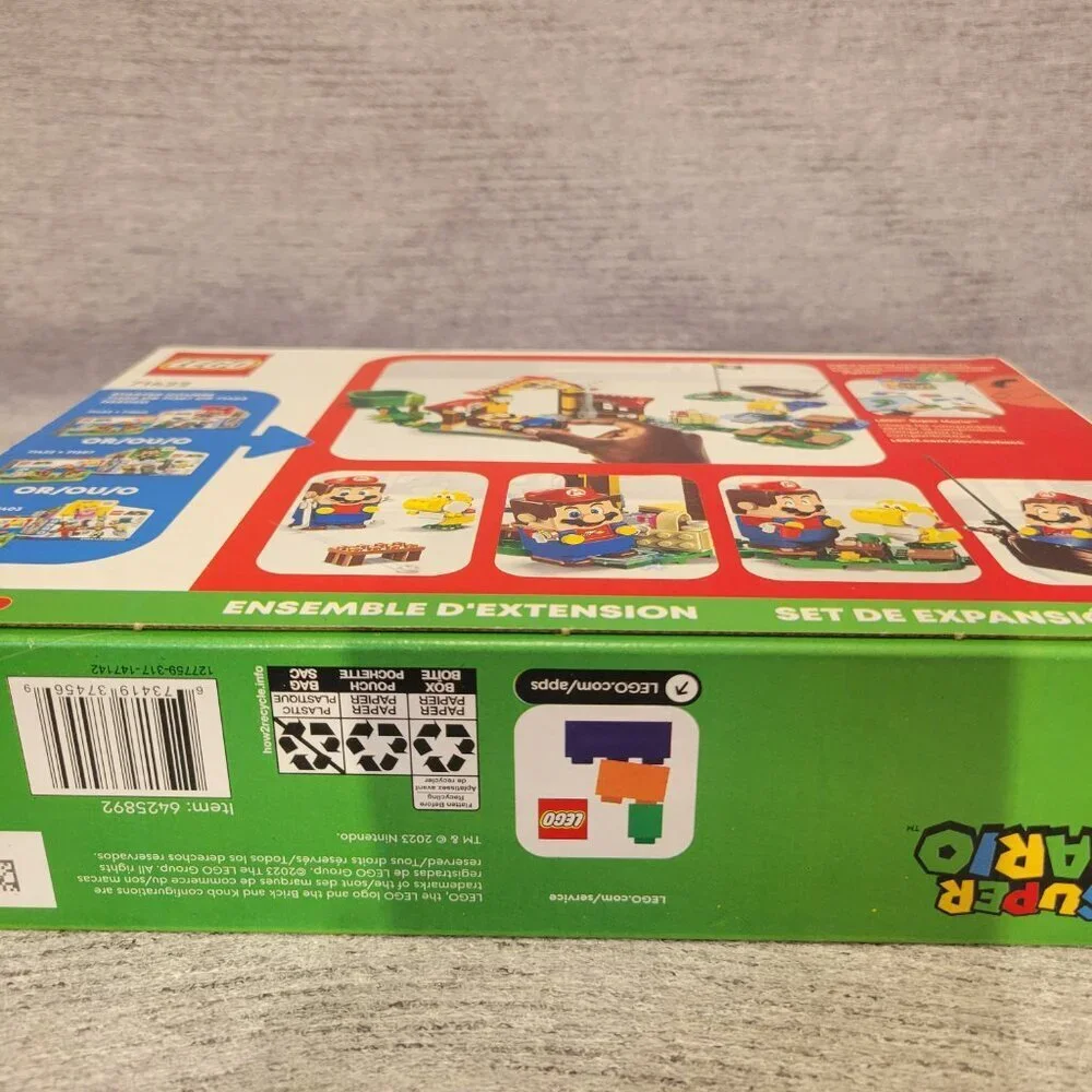 Lego Super Mario Picnic at Mario's House 71422